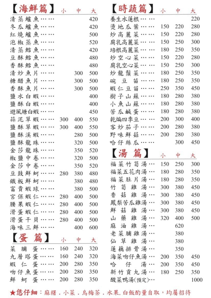 新竹合菜推薦｜傳家生活小館。竹科光復路上的必吃老店(菜單menu)