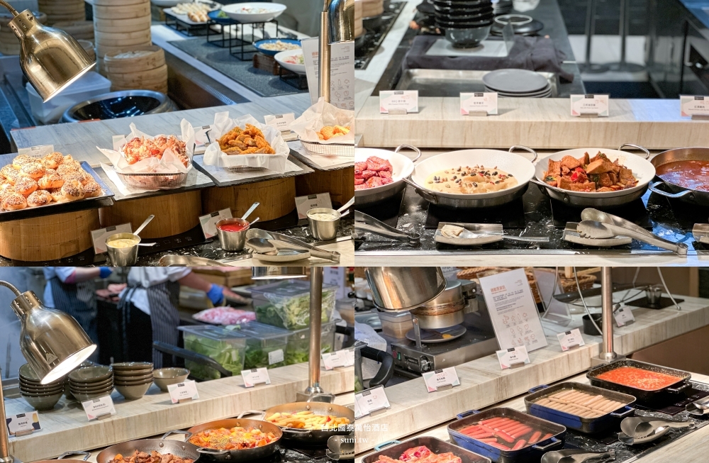台北國泰萬怡酒店｜行政客房看101市景。行政酒廊HH、MJ Kichen自助餐早餐