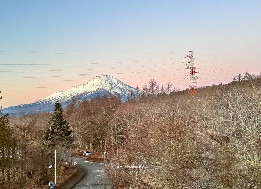 富士山中湖萬豪酒店推薦｜不只河口湖~山中湖飯店也有美麗日出日落Fuji Marriott Hotel Lake Yamanaka