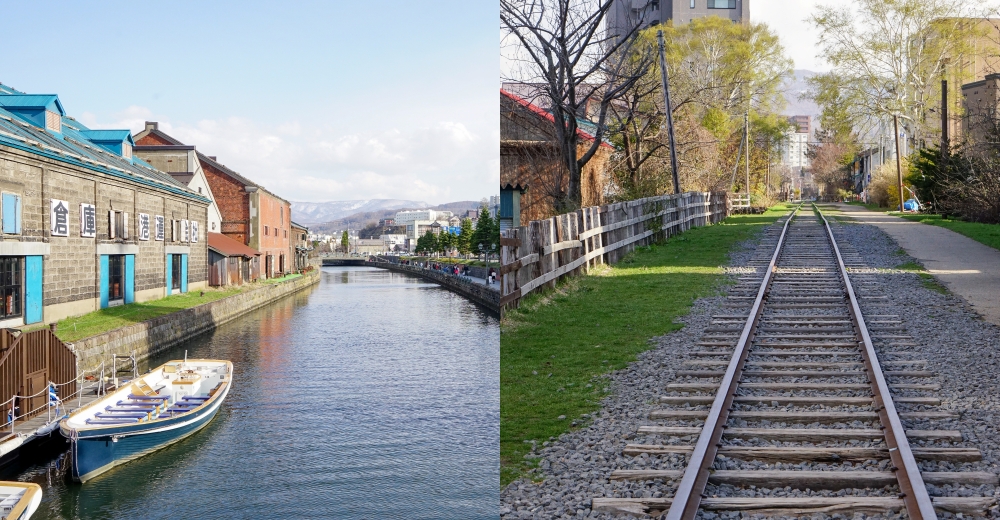小樽景點推薦｜小樽運河。日劇初戀場景~悠哉散步在異國情調小鎮