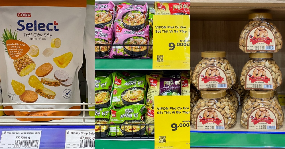 胡志明市超市｜Aeon、Winmart、Co.op mart三家超市一次購買餅乾、零食、水果乾、泡麵、伴手禮