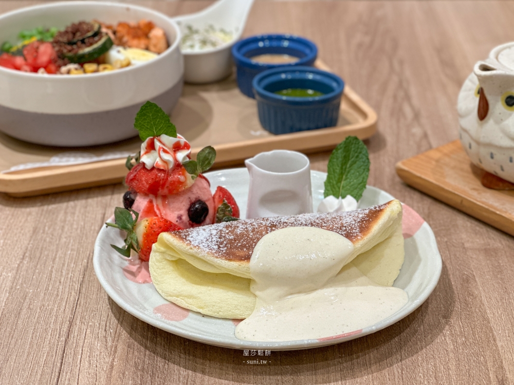台北下午茶推薦｜woosa屋莎鬆餅。來自日本雲朵般口感鬆餅！套餐優惠(菜單menu價位)