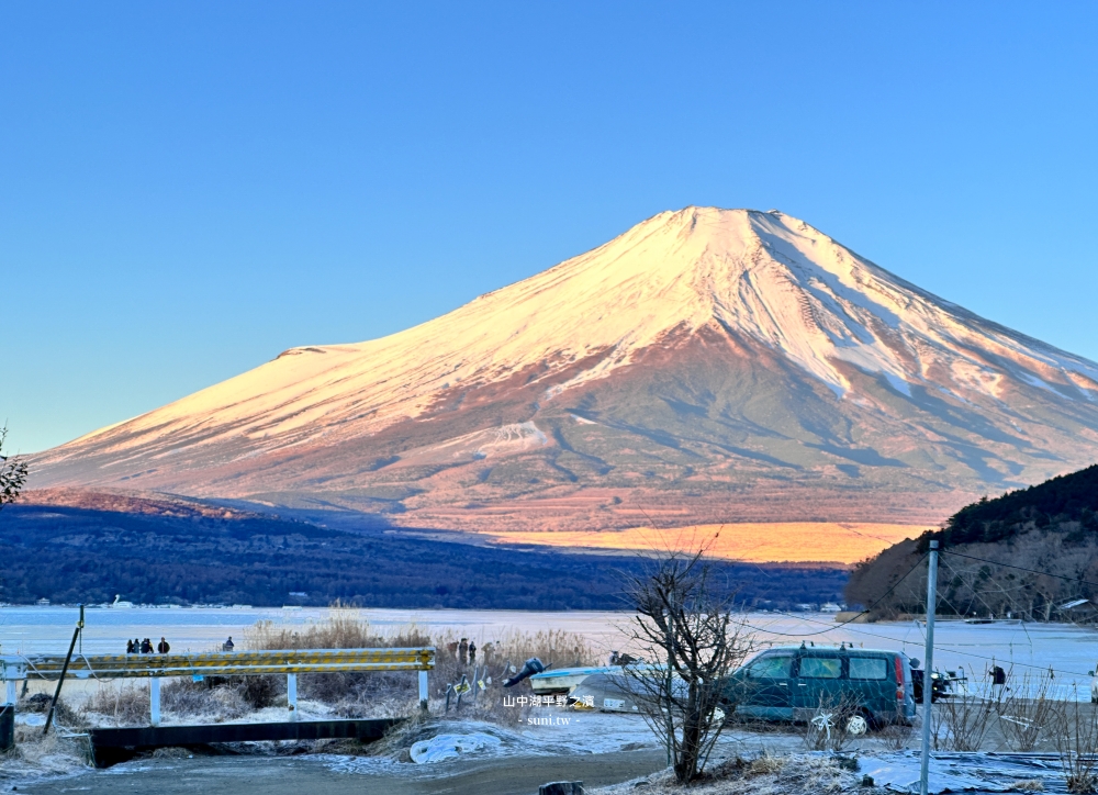 山中湖景點推薦|平野之濱夢幻夕燒富士山~富士山倒影 山中湖景點推薦|平野之濱夢幻夕燒富士山~富士山倒影