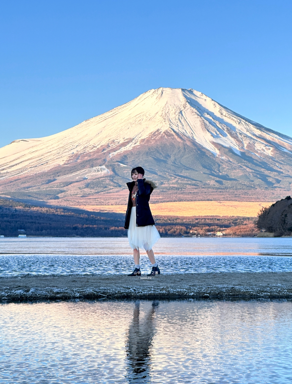 山中湖景點推薦|平野之濱夢幻夕燒富士山~富士山倒影 山中湖景點推薦|平野之濱夢幻夕燒富士山~富士山倒影