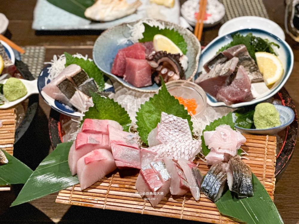 岡山美食推薦｜Uoya Taisho日式居酒屋，滿滿一大盤不用800台幣，平價海鮮就在岡山車站附近