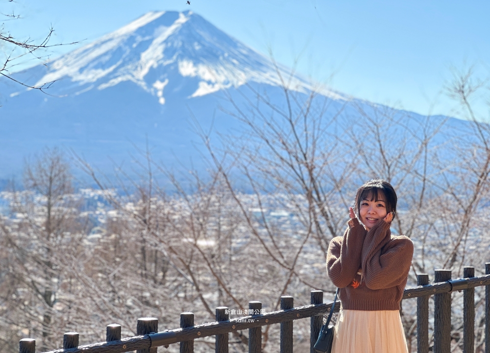 河口湖景點推薦|新倉山淺間公園。富士山與五重塔~冬天會有櫻花美景 河口湖景點推薦|新倉山淺間公園。富士山與五重塔~冬天會有櫻花美景