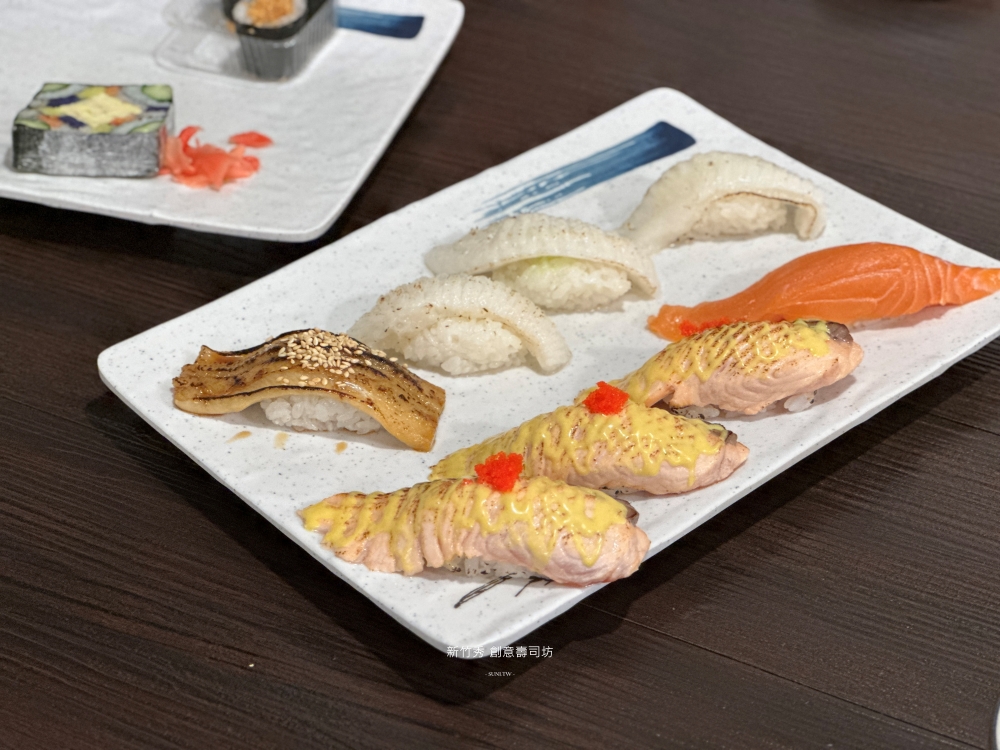 新竹日式推薦|秀創意壽司。平價握壽司與炙燒生魚片,隱身巷弄的高CP值餐廳(菜單價位) 新竹日式推薦|秀創意壽司。平價握壽司與炙燒生魚片,隱身巷弄的高CP值餐廳(菜單價位)