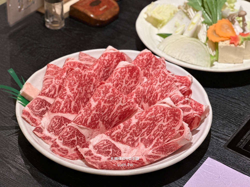 北海道札幌美食推薦｜黑毛和牛壽喜燒吃到飽。牛しゃぶ 牛すき禪（菜單menu價位）