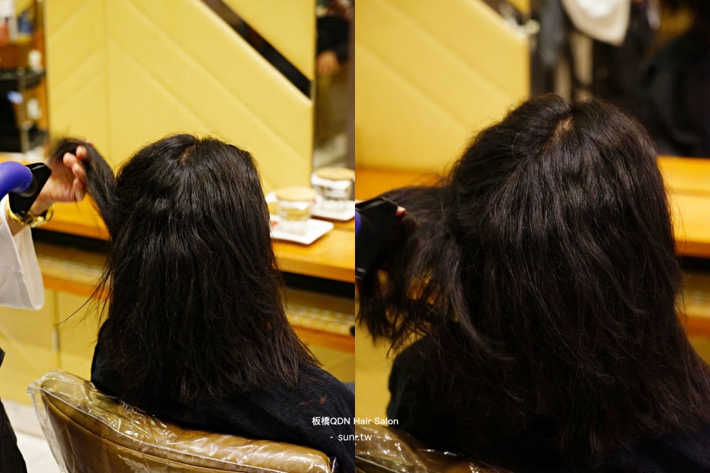 板橋燙髮推薦｜QDN Hair✂️2026高層次髮型。修飾臉型中短髮~看起來有髮量卻不厚重