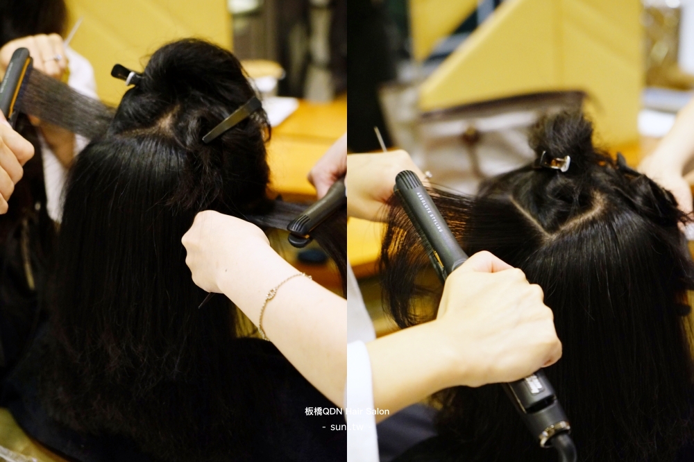板橋燙髮推薦｜QDN Hair✂️2026高層次髮型。修飾臉型中短髮~看起來有髮量卻不厚重