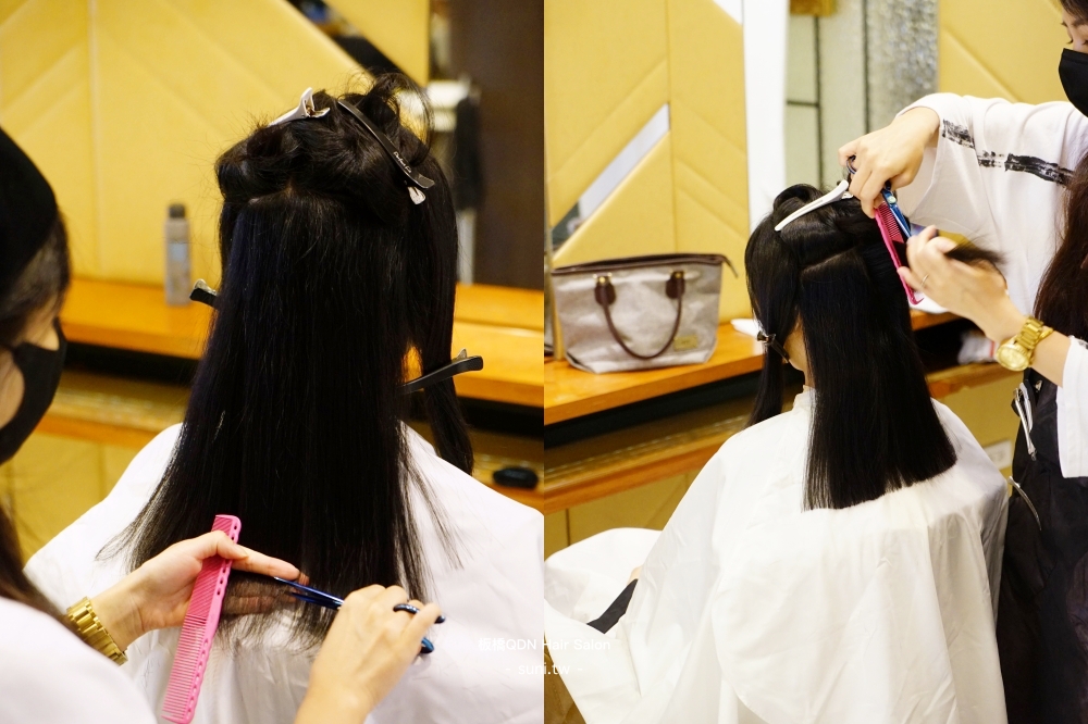 板橋燙髮推薦｜QDN Hair✂️2026高層次髮型。修飾臉型中短髮~看起來有髮量卻不厚重