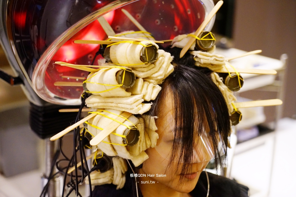板橋燙髮推薦｜QDN Hair✂️2026高層次髮型。修飾臉型中短髮~看起來有髮量卻不厚重