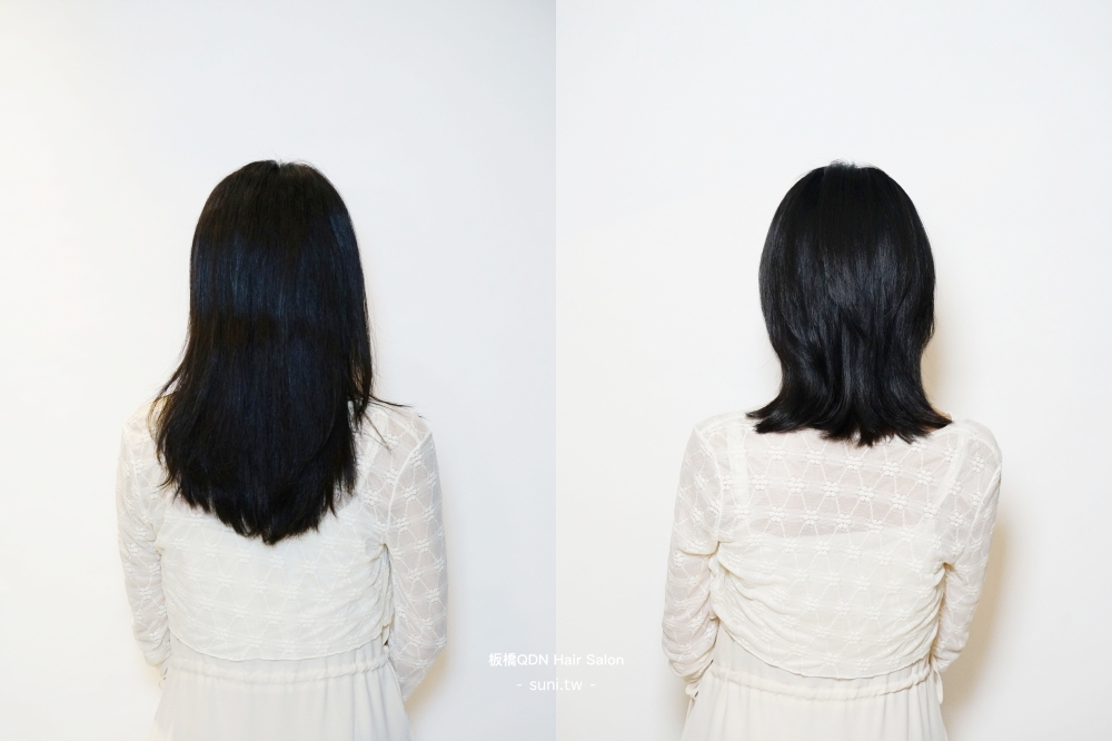 板橋燙髮推薦｜QDN Hair✂️2026高層次髮型。修飾臉型中短髮~看起來有髮量卻不厚重