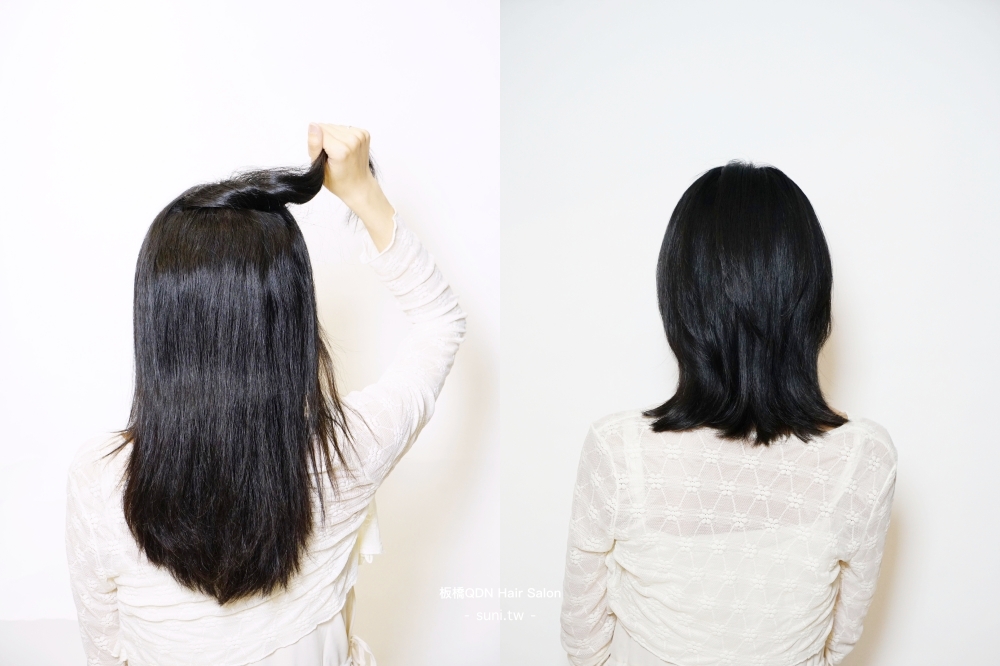 板橋燙髮推薦｜QDN Hair✂️2026高層次髮型。修飾臉型中短髮~看起來有髮量卻不厚重
