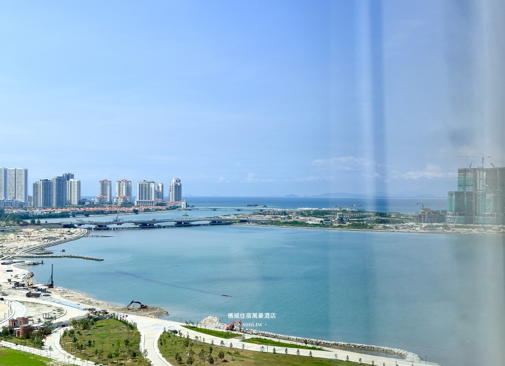 檳城住宿推薦｜檳城萬豪酒店Penang Marriott Hotel。開箱套房和最高樓層海景房！M club行政酒廊服務超好