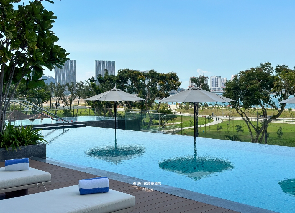 檳城住宿推薦｜檳城萬豪酒店Penang Marriott Hotel。開箱套房和最高樓層海景房！M club行政酒廊服務超好