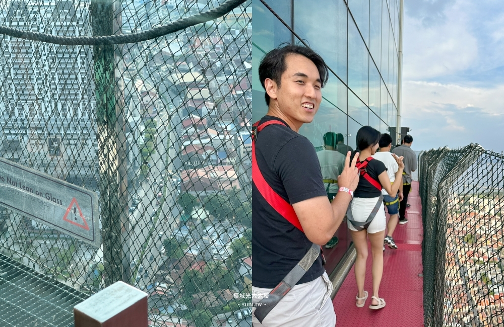 檳城景點推薦|光大廣場Komtar Tower。全檳城最高65~68樓~透明彩虹天空步道~刺激懸空天空橋 檳城景點推薦|光大廣場Komtar Tower。全檳城最高65~68樓~透明彩虹天空步道~刺激懸空天空橋
