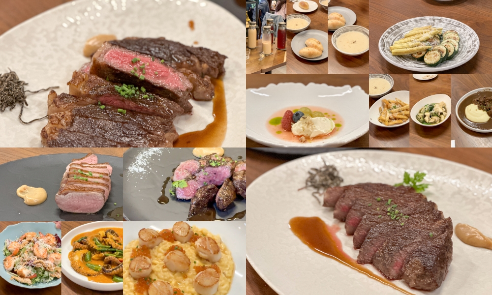 新竹美食推薦｜犀牛西式小館包場套餐~日本A5和牛、海膽醬與干貝燉飯~不限時的聚餐餐廳!(價格MENU菜單)