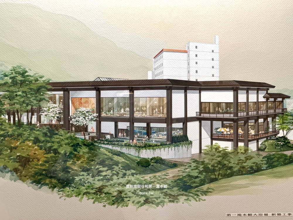 北海道泡溫泉逛地獄谷｜第一瀧本館日歸溫泉攻略。一次泡遍5種登別溫泉～滑雪後超適合
