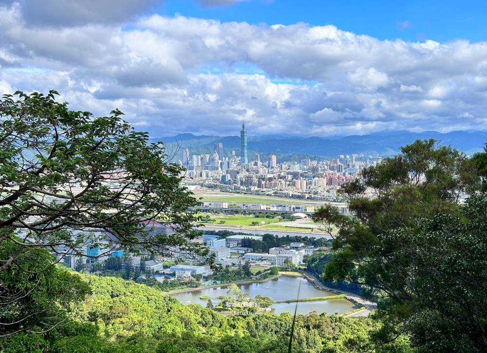 台北景點推薦｜老地方觀景台。漫步40分鐘就能看到101大樓~看松山機場飛機起降