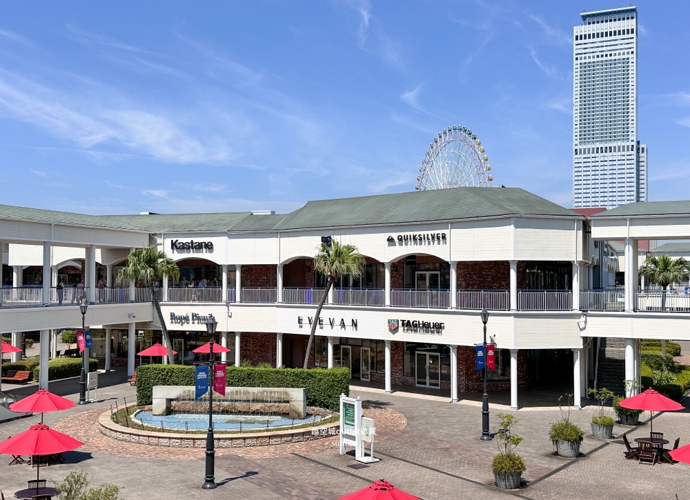 大阪臨空城Outlet必買｜Rinku outlet交通~便宜寄放行李。上百間品牌地圖優惠推薦