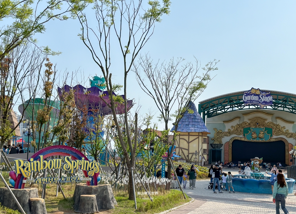 釜山樂天世界樂園｜釜山通行證必玩景點。校服租借、打卡城堡、園區地圖