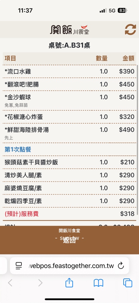 開飯川食堂菜單 2026｜京站必點口水雞、花椒溏心炸蛋、麻辣川菜