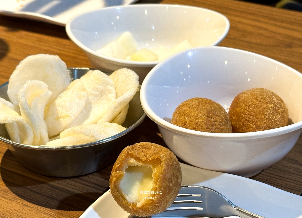 韓國必吃炸雞店｜BHC Chicken。東方風味炸雞Matcho King好吃~可以升級全部都是棒棒腿