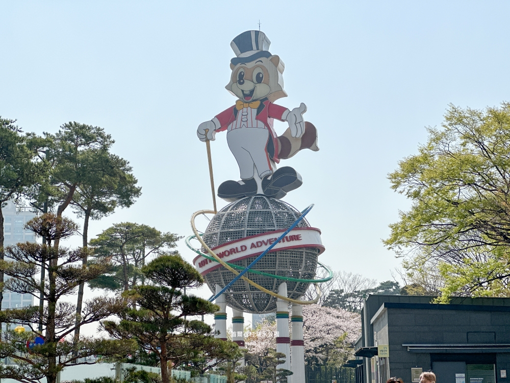 石村湖水公園｜首爾必去櫻花景點。樂天世界樂園城堡、首爾最高塔Seoul Sky