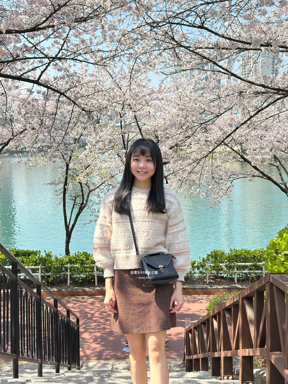 石村湖水公園｜首爾必去櫻花景點。樂天世界樂園城堡、首爾最高塔Seoul Sky