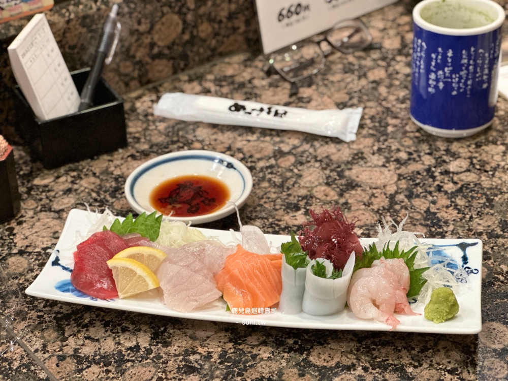 鹿兒島在地美食｜めっけもん迴轉壽司，車站內就能品嚐的高CP值海鮮
